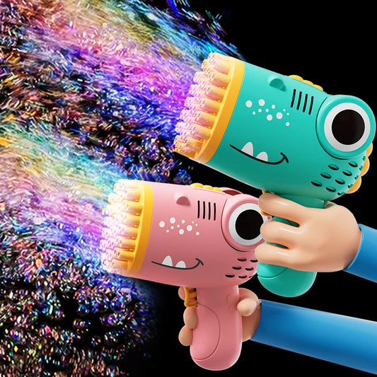 Turbo Bubble Launcher for Kids with a cute monster design. Wedding Party