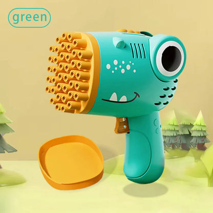 Turbo Bubble Launcher for Kids with a cute monster design. Wedding Party