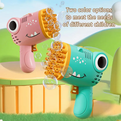 Turbo Bubble Launcher for Kids with a cute monster design. Wedding Party